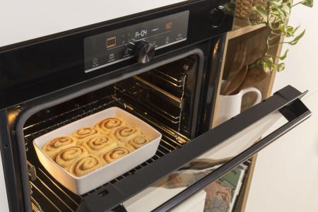 Gorenje BPS6747A06X beépíthető pirolitikus, multifunkciós sütő inox 77L, 59.5x56.4x59.5 cm, inox szín