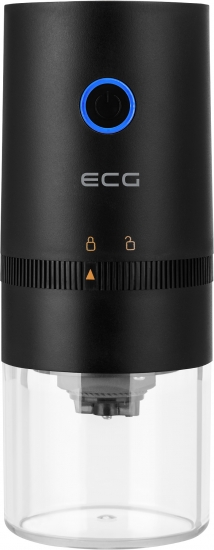 ECG KM 150 Minimo Black hordozható elektromos kávédaráló