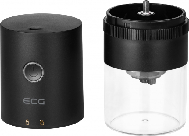 ECG KM 150 Minimo Black hordozható elektromos kávédaráló