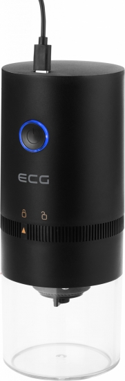 ECG KM 150 Minimo Black hordozható elektromos kávédaráló
