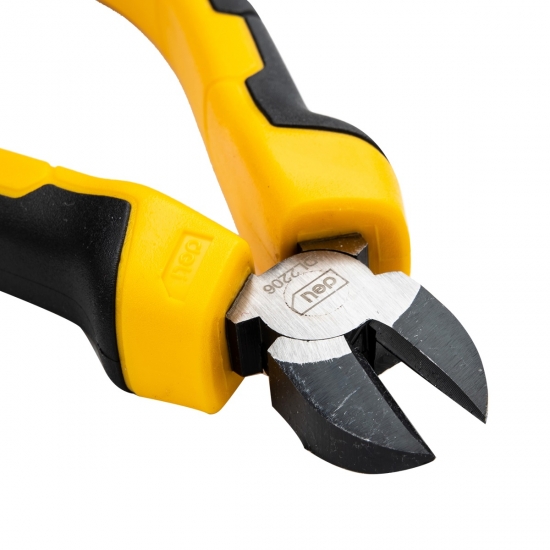 Deli Tools EDL2206 átlós csípőfogó (sárga) 
