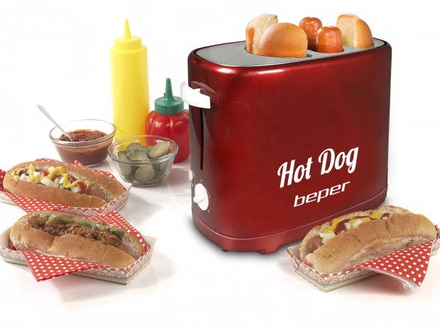 Beper BBT-150Y hot dog készítő 750W 