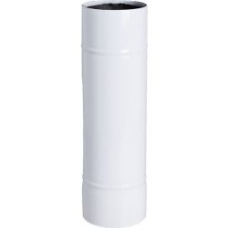 füstcső 120mm/40cm zománcozott
