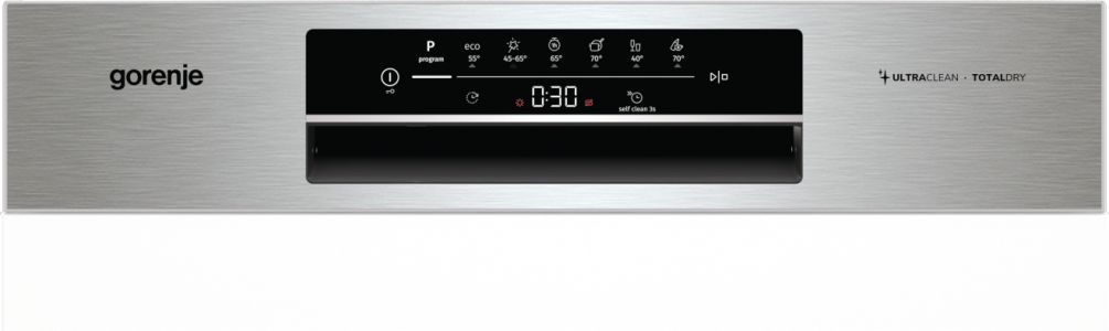 Gorenje GI642D60X beépíthető kezelőpaneles mosogatógép 60cm, 14 teríték, inox 