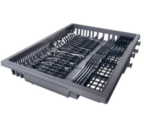 Candy CF1C7SB1FX keskeny mosogatógép, 11 terítékes, WIFI, inverter motor, 3kosár, automatikus ajtónyitás, 44.8x60.5x84.6 cm, inox 