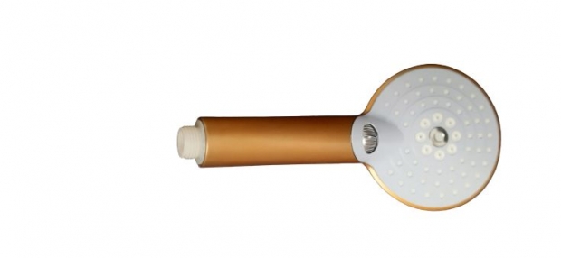 Turbo zuhanyfej 278607, 24cm, arany színű 
