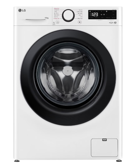 LG F4WR510SBW elöltöltős gőzmosógép 10kg, inverter Direct Drive 