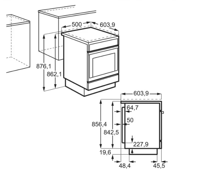 Electrolux LKK560232X inox kombinált tűzhely, hangjelzés; percszámlálás; időtartam és vége programozás; digitális programóra, egykezes szikragyújtás, tető nélkül