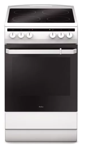 Amica 58CE2.30HP(W) 55353 kerámialapos tűzhely