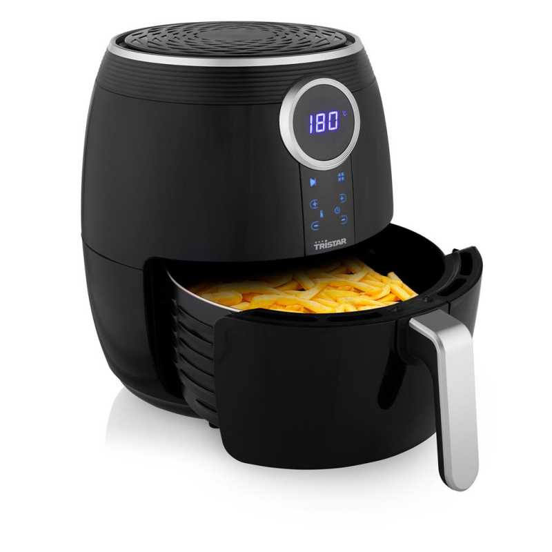 Tristar FR-6956 forró levegős fritőz, 1500W, 4,5 literes, digitális kijelzővel FR6956