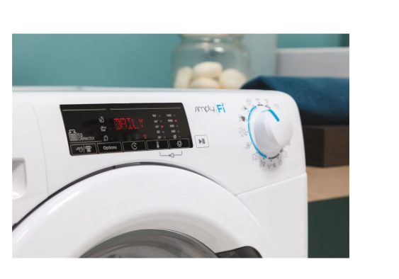 Candy CSO 1485TW4/1-S elöltöltős mosógép 8kg,gőzfunkcióval,MPS, WiFi, késleltetett indítás, gyorsprogramok