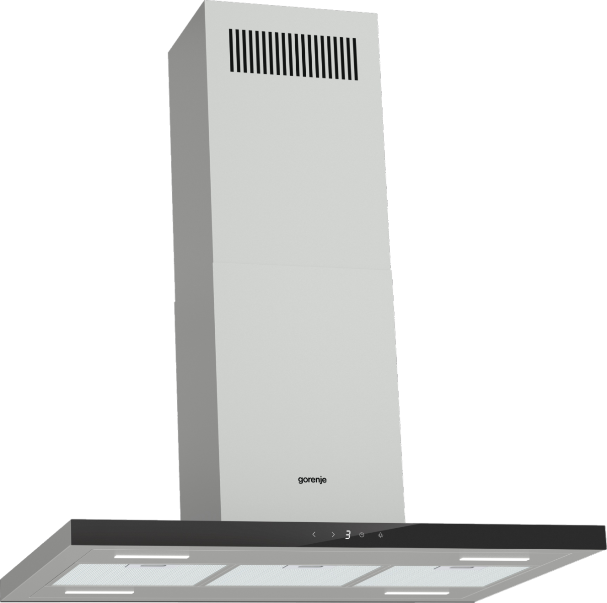 Gorenje IHT943E6XGB sziget kivitelű konyhai elszívó, 90x50x51.5 cm