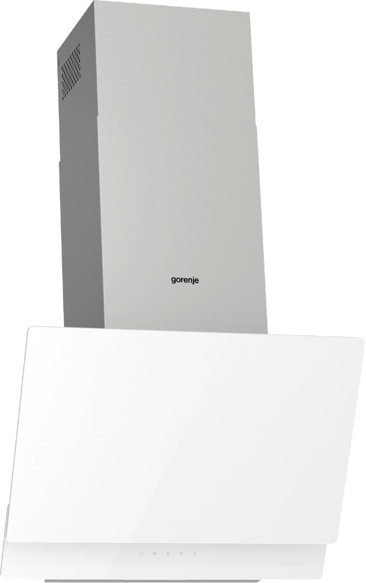 Gorenje WHI649EXGW falra szerelhető döntött kürtös konyhai elszívó, 60x33.5x38 cm