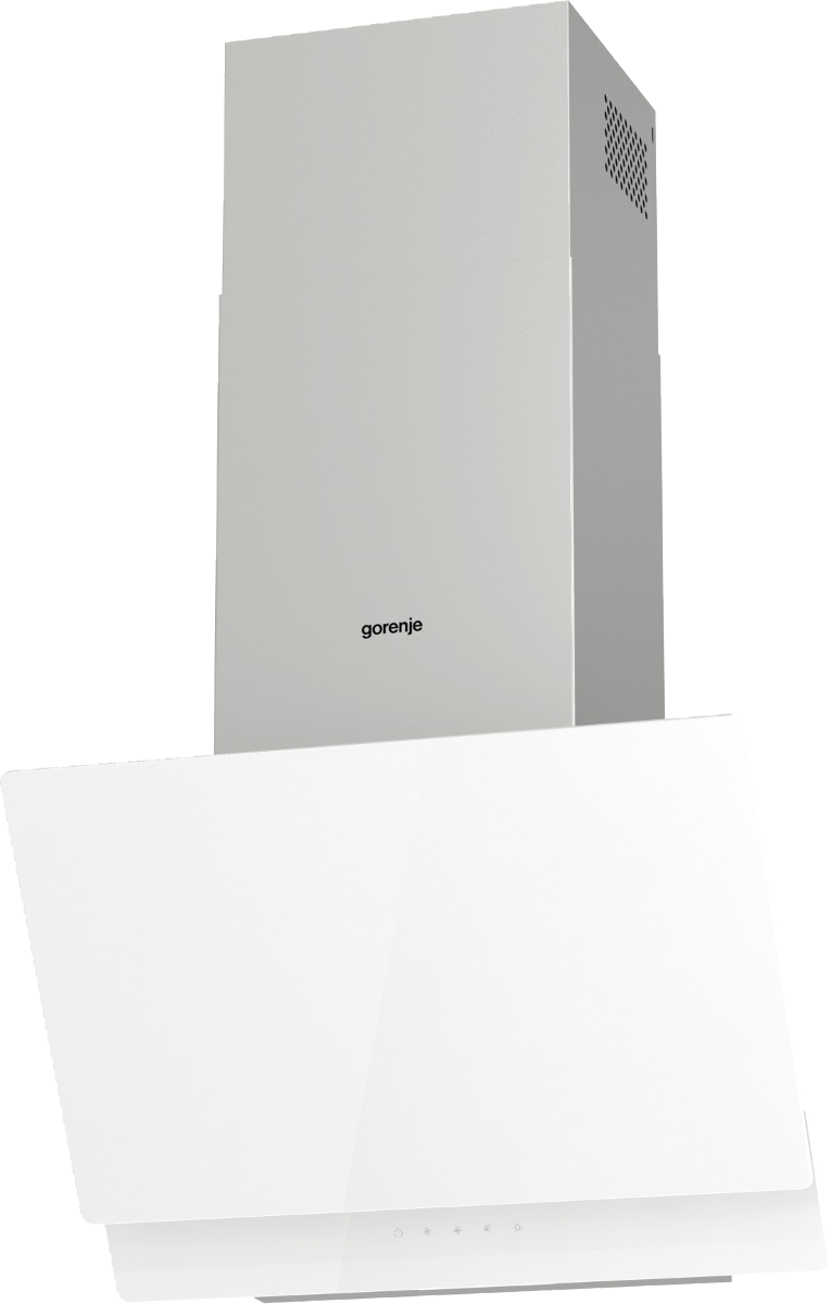 Gorenje WHI649EXGW falra szerelhető döntött kürtös konyhai elszívó, 60x33.5x38 cm