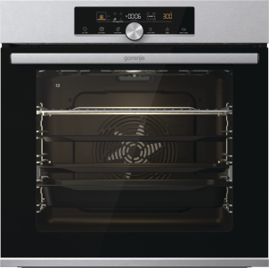 Gorenje BPS6747A06X beépíthető pirolitikus, multifunkciós sütő inox 77L, 59.5x56.4x59.5 cm, inox szín
