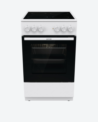 Gorenje GEC5A41WG kerámialapos elektromos tűzhely, 62L, 50x60x85 cm