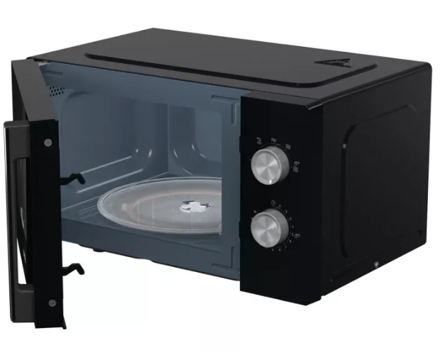 Gorenje MO17E1BH fekete mikrohullámú sütő 17l 