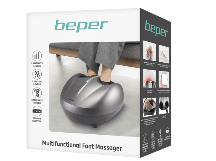 Beper P302MAS050 multifunkciós lábmasszírozó 36 W