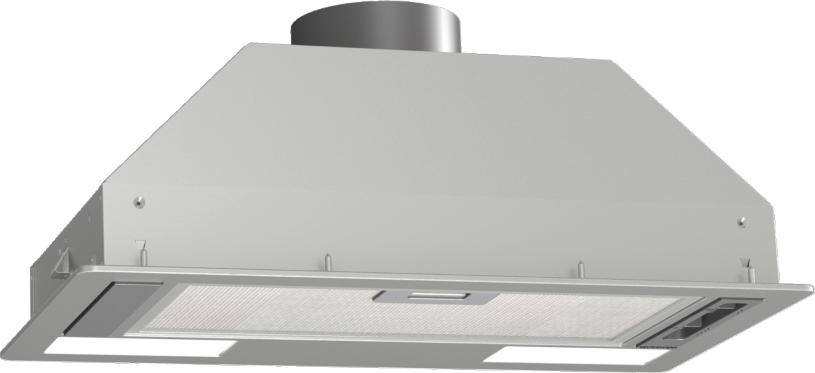 Gorenje BHI611ES kürtőbe építhető konyhai elszívó, 53.4x30x20.8 cm