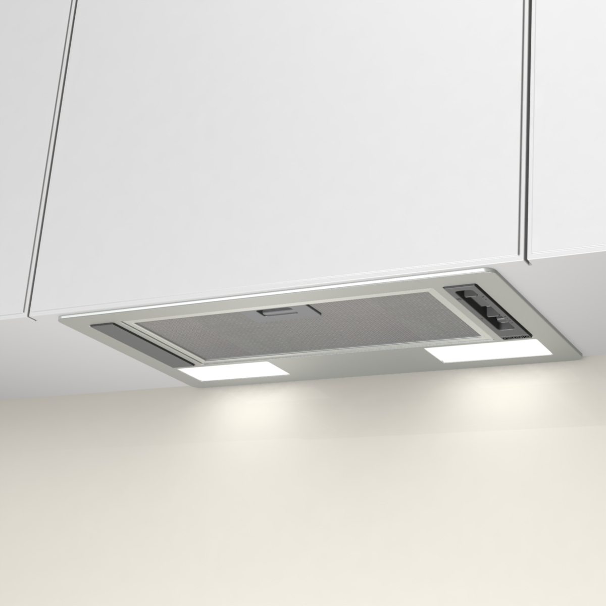 Gorenje BHI611ES kürtőbe építhető konyhai elszívó, 53.4x30x20.8 cm