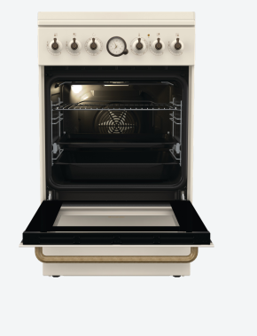 Gorenje GKS5C71CLI kombinált tűzhely extra gőzfunkcióval Classico Design, 50x59.4x85 cm 