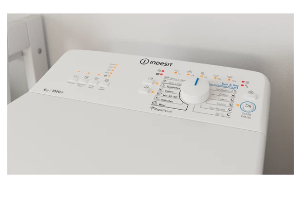 Indesit BTW L60400 EE/N felültöltős mosógép 6kg 