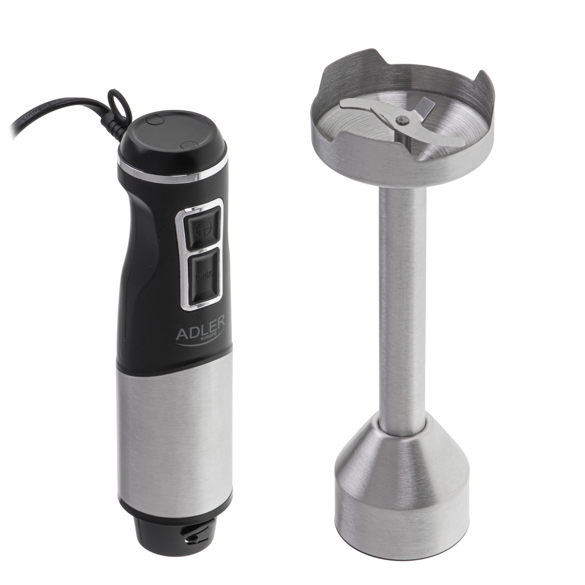 Adler AD4628 botmixer,1900W,jégtörő funkció,fekete ezüst