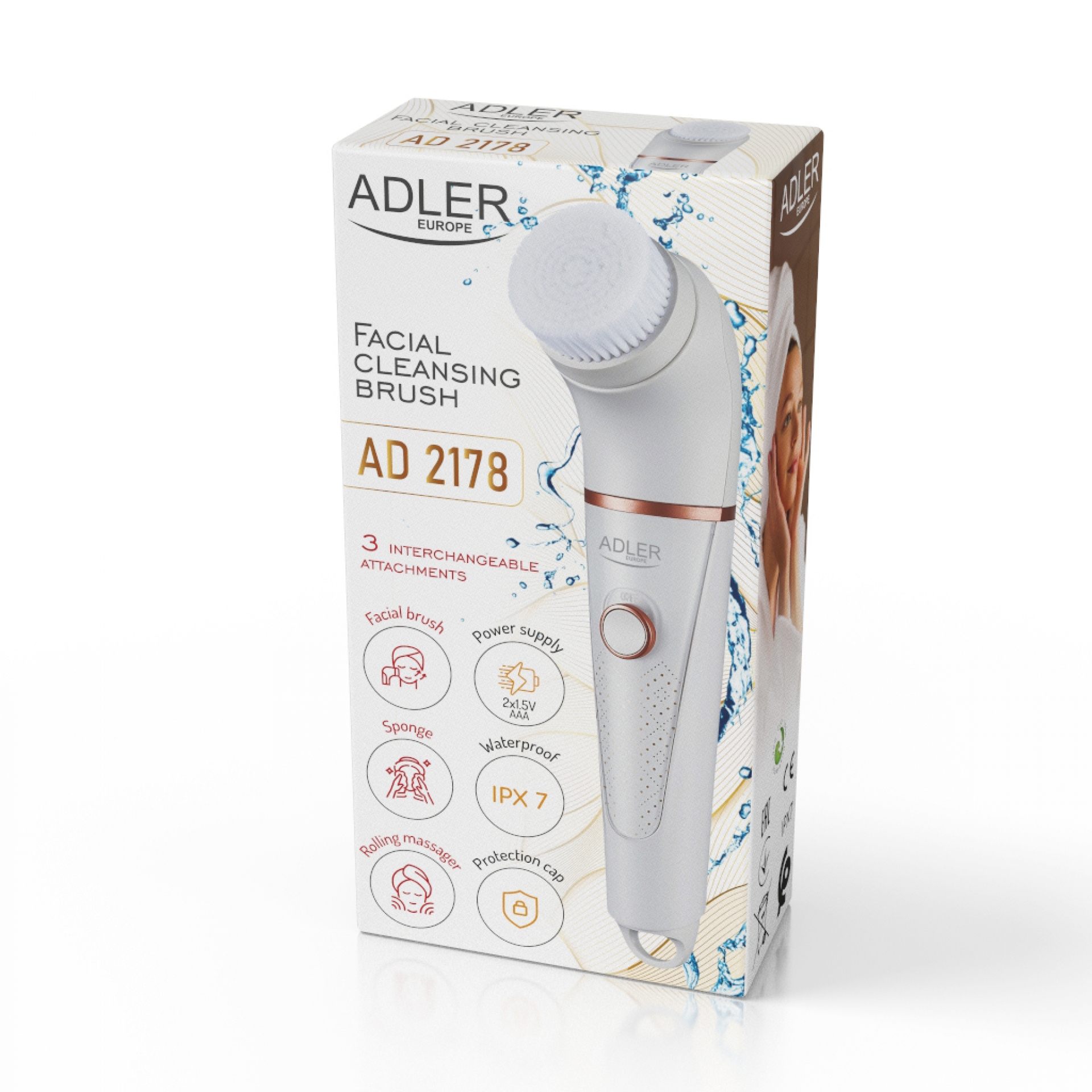 Adler AD2178 arctisztító kefe 