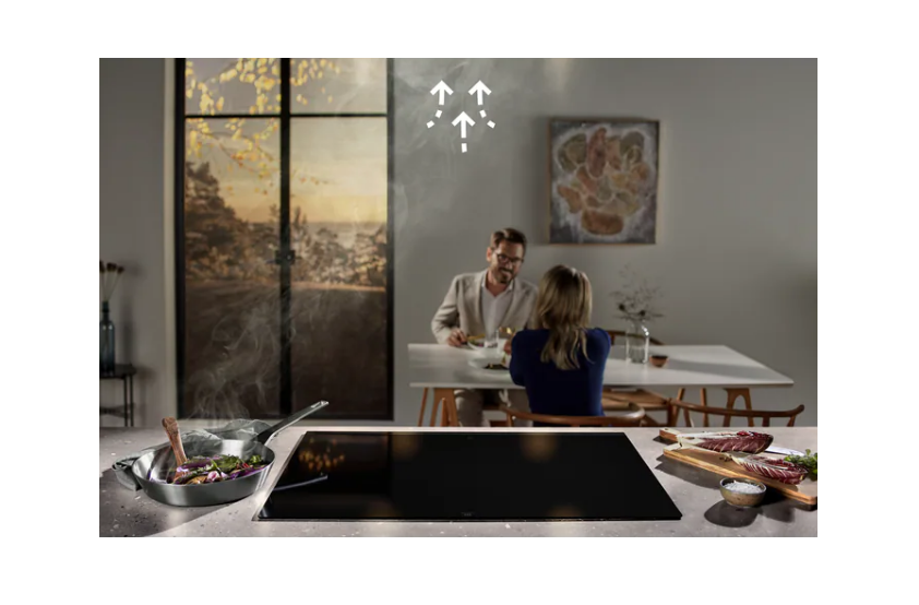 Electrolux LFV416K beépíthető kürtös konyhai elszívó 60cm széles, fekete 