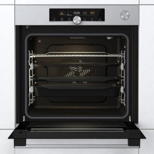 Gorenje BPSA6747A08X beépíthető pirolitikus sütő 77L, 59.5x56.4x59.5 cm, inox