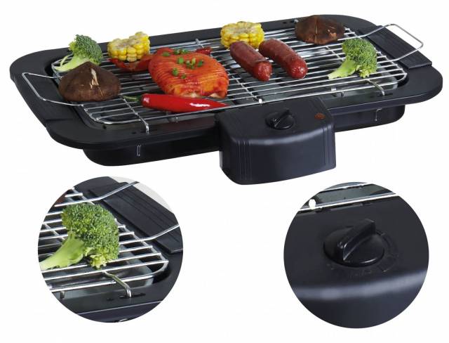 Ardes 1B01 barbecue grillsütő 2200W 8x47x28 cm