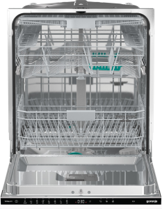 Gorenje GV663C60 teljesen beépíthető mosogatógép 60cm, 16 teríték, inverter motor, automatikus ajtónyitás funkció 