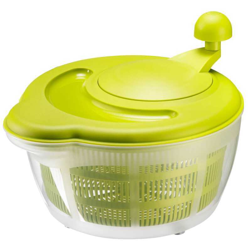 Westmark 2432226A robosztus saláta centrifuga, 5 liter, kézi, zöld