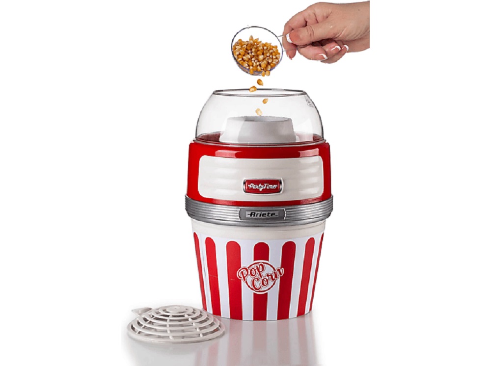 Ariete 2957/01 XL Party Time Piros popcorn készítő