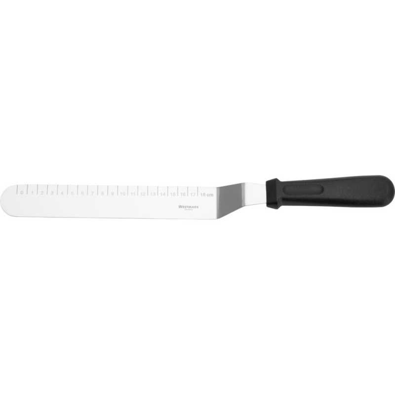 Westmark 3007 kenőlapát, spatula, mérőegységgel, hajlított