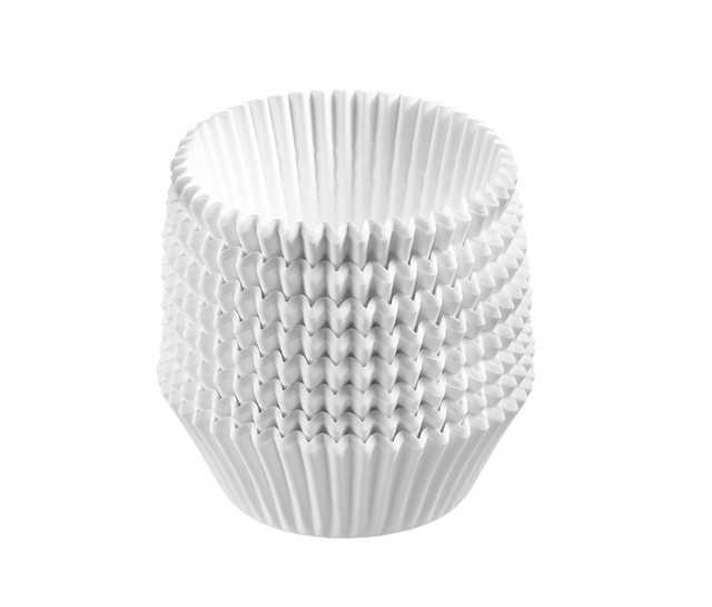 Westmark 3027 muffin kosár, papír, 200 db, 7cm átmérővel, fehér