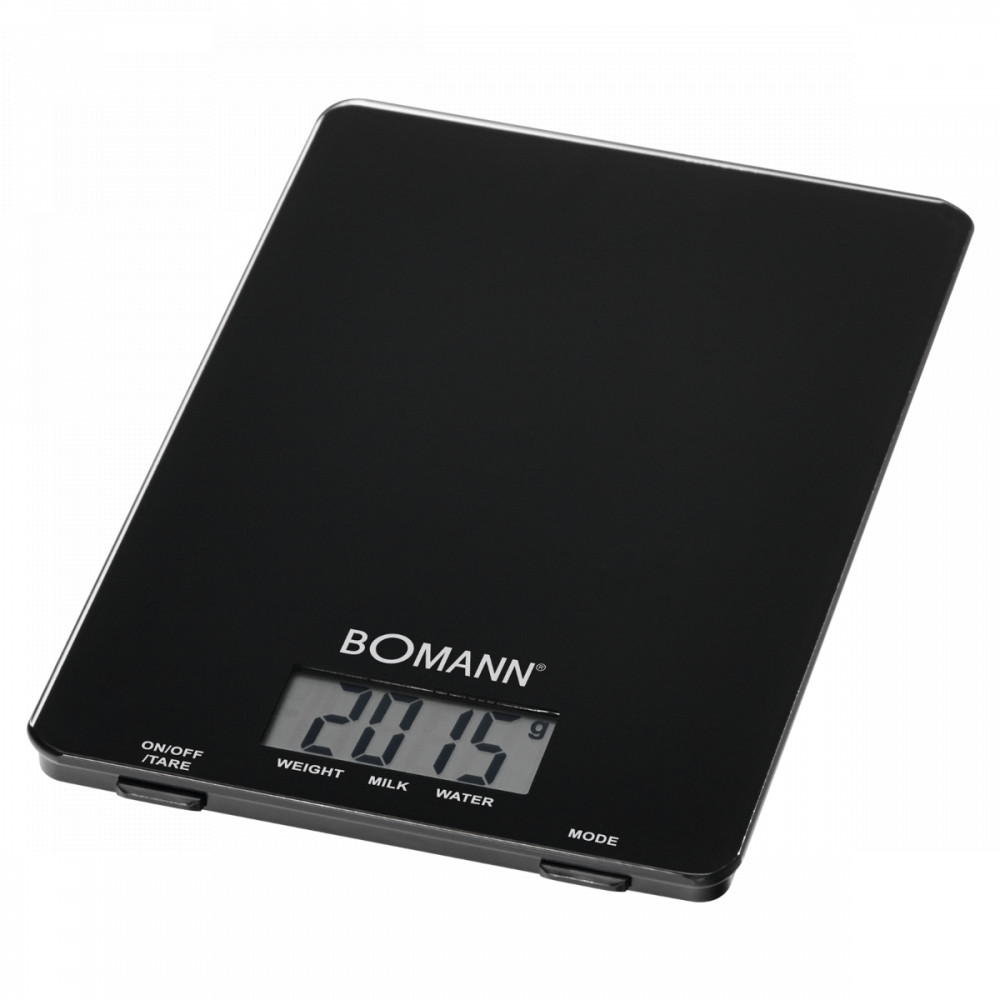 Bomann KW1515CB fekete konyhai mérleg KW1515CB