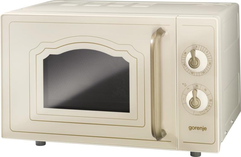 Gorenje MO4250CLI mikrohullámú sütő retro, bézs szín, 20L,700W