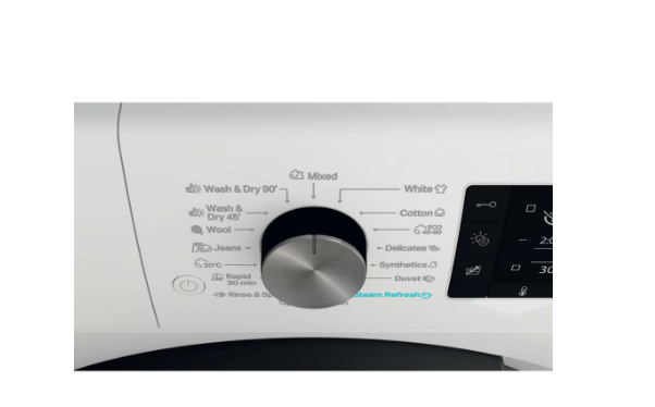 Whirlpool FFWDD 1076258 BV EU mosó-szárítógép 10/7kg, gőz, inverter motor, 59.5x60.5x85cm