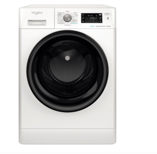 Whirlpool FFWDB 864349 BV EE mosó-szárítógép 8/6kg, inverter motor, 59.5x54x85 cm 
