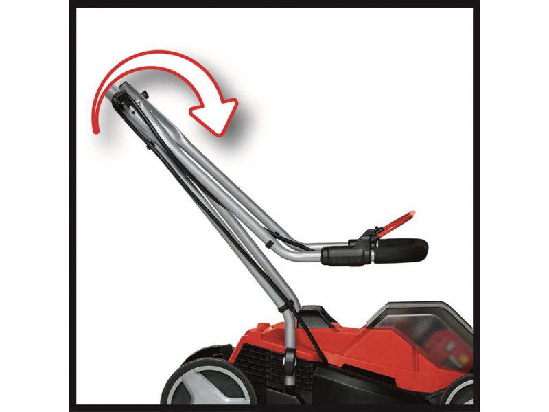 Einhell GE-CM 36/33 LI KIT (2X2,5 AH) akkumulátoros fűnyíró, 2db akkumulátorral 