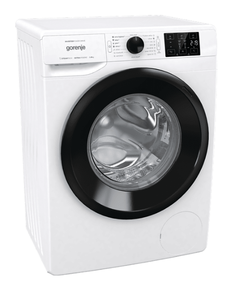 Gorenje WNEI82SDS SteamTech elöltöltős keskeny mosógép 8 kg, inverter motor, 60x54.5x85 cm 