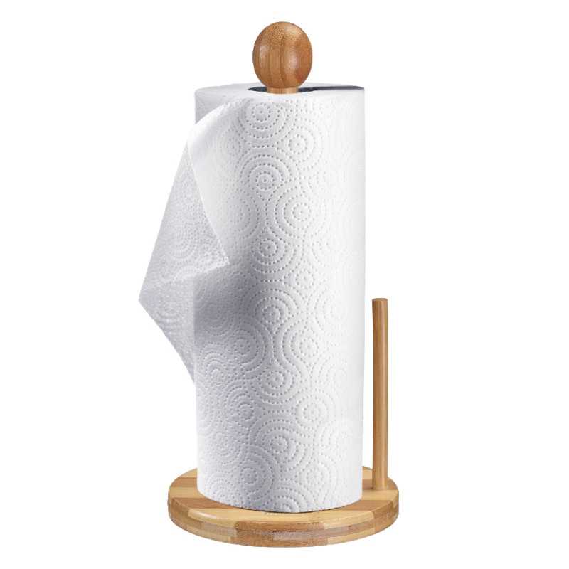 Westmark 52612260 konyhai papírtörlő tartó, 15 cm átmérővel, bambusz