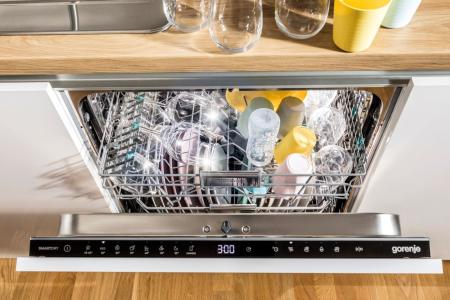 Gorenje GV663C60 teljesen beépíthető mosogatógép 60cm, 16 teríték, inverter motor, automatikus ajtónyitás funkció 