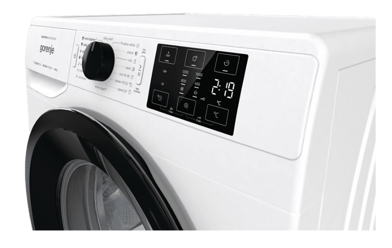 Gorenje WNEI82SDS SteamTech elöltöltős keskeny mosógép 8 kg, inverter motor, 60x54.5x85 cm 