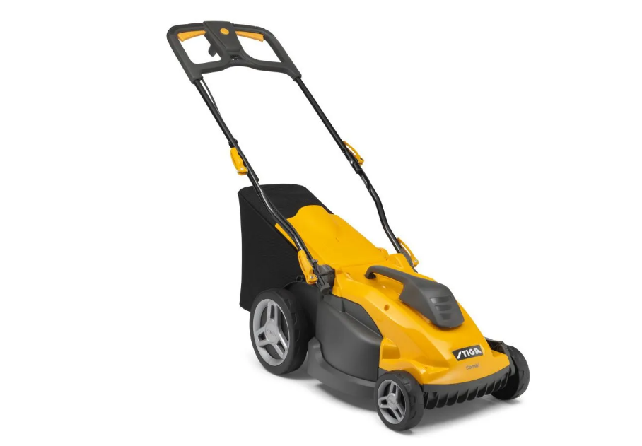 Stiga Combi 340c elektromos fűnyíró, gyűjtés, mulcsozás, hátsó kidobás funkcióval, 1600W