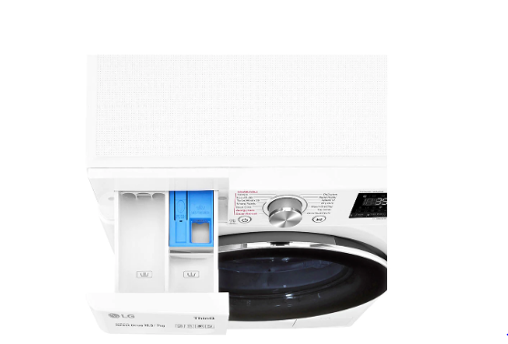 LG F4DV710S2E mosó-szárítógép gőz funkcióval 10.5/7kg, inverter motor, 60x56.5x85 cm 