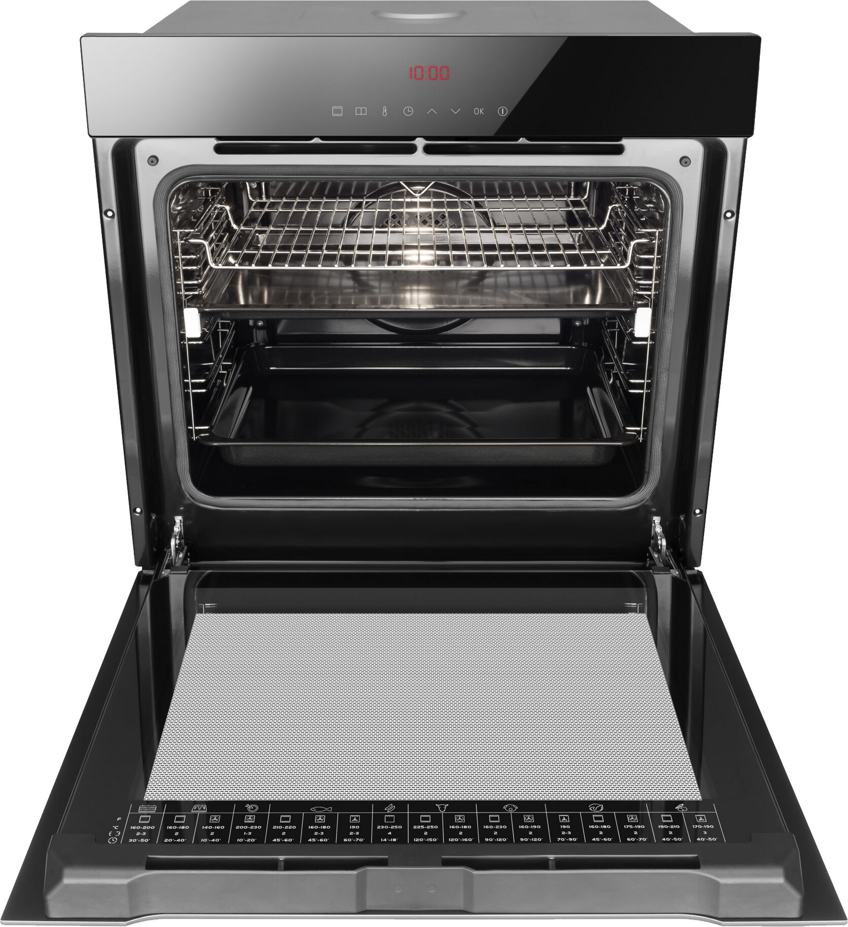 Amica ED 57527 B  beépíthető pirolitikus sütő fekete