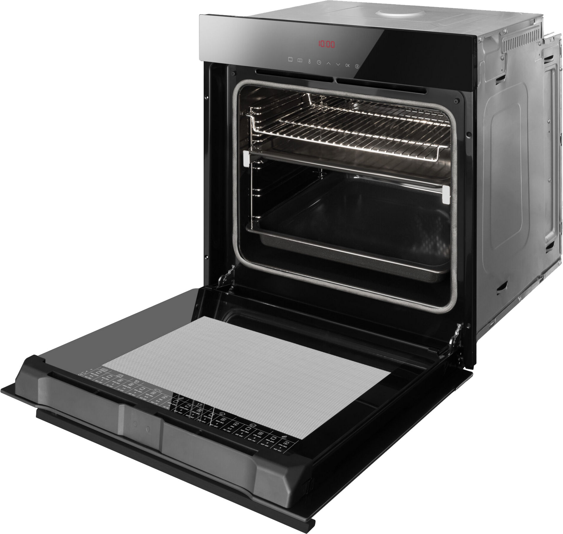 Amica ED 57527 B  beépíthető pirolitikus sütő fekete