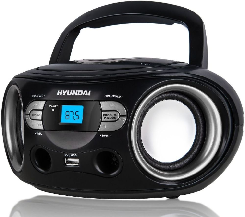 Hyundai TRC533AU3BS CD-s rádiómagnó usb, aux, CDR/RW, LCD kijelző